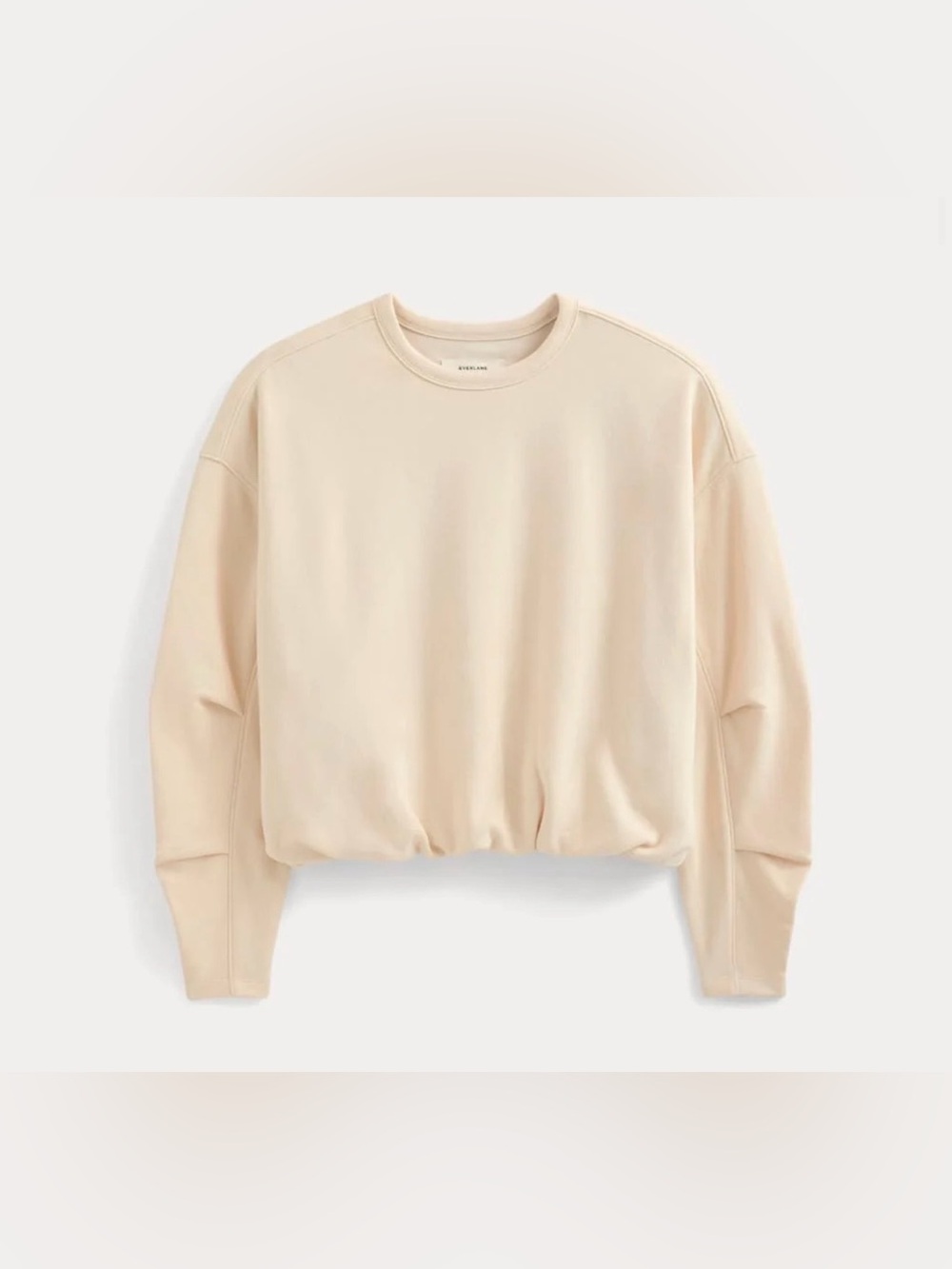 EVERLANE Lightweight Terry Bubble Sweatshirt EUC Size Small